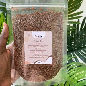 Graines de lin pour gel capillaire